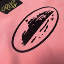 Camisa polo Corteiz edição especial futebol rosa