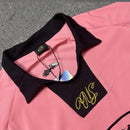 Camisa polo Corteiz edição especial futebol rosa