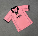 Camisa polo Corteiz edição especial futebol rosa