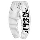 Calça moletom Self graffite Streetwear branca