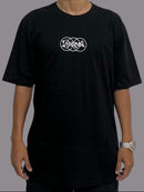 Camiseta chronic preta "Não nasci herdeiro mas a disposição é de família"