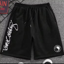 Bermuda moletom Streetwear Tony country preto e branco