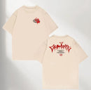 Camiseta bege chronic "Nenhum sistema resiste a união de um grupo organizado"